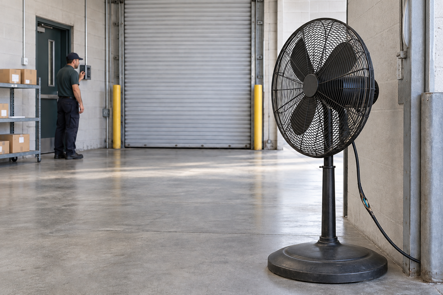 Damaged electrical equipment at delivery loading points calls for stopped use, safe reporting, qualified repair and clear instructions before work resumes.